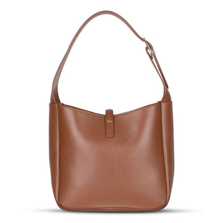 Azura Women's Leather Bag, Tan - BlackBrook Case