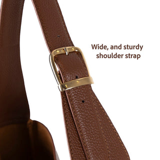 Azura Women's Leather Bag, Tan - BlackBrook Case