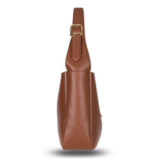 Azura Women's Leather Bag, Tan - BlackBrook Case