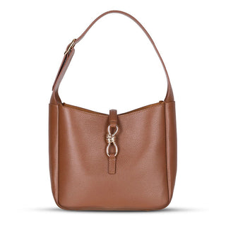 Azura Women's Leather Bag, Tan - BlackBrook Case
