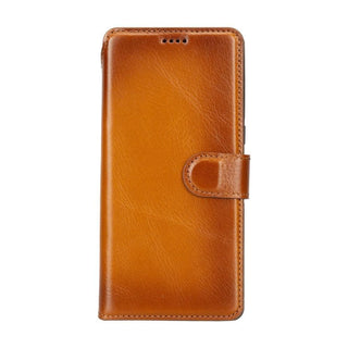 Carter Detachable Leather Wallet Case – Pixel 7, Rustic Tan