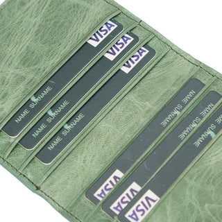 Robin Leather Wallet, Rustic Black