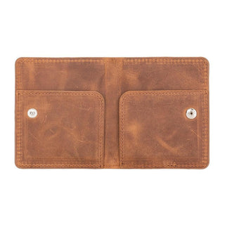Robin Leather Wallet, Rustic Black