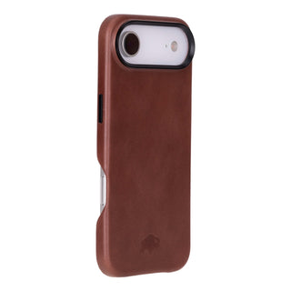 Barlow Leather MagSafe Case - iPhone 17 Air, Brown - BlackBrook Case