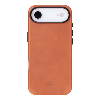 Barlow Leather MagSafe Case - iPhone 17 Air, Tan - BlackBrook Case
