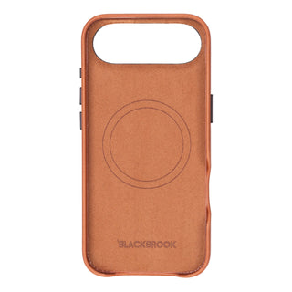 Barlow Leather MagSafe Case - iPhone 17 Air, Tan - BlackBrook Case