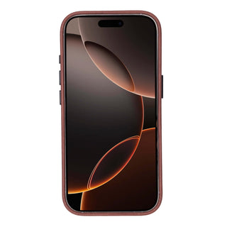 Barlow Leather MagSafe Case - iPhone 17 Pro, Brown - BlackBrook Case