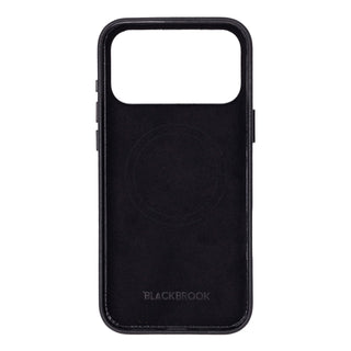 Barlow Leather MagSafe Case - iPhone 17 Pro Max, Black - BlackBrook Case