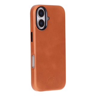 Barlow Leather MagSafe Case - iPhone 17, Tan - BlackBrook Case