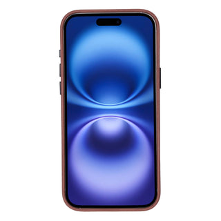 Barlow Leather MagSafe Case - iPhone Air, Brown - BlackBrook Case