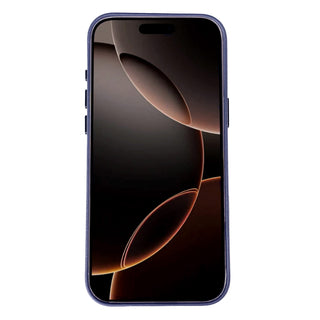 Barlow Leather MagSafe Case with Stand - iPhone 17 Pro, Deep Blue - BlackBrook Case