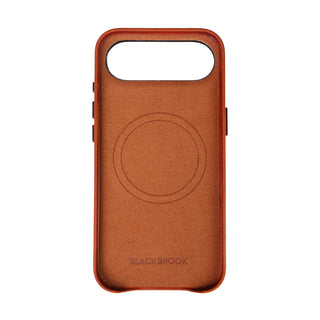 Barlow Leather MagSafe Case with Stand - iPhone Air, Burnished Tan - BlackBrook Case