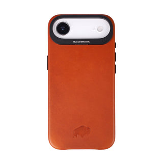 Barlow Leather MagSafe Case with Stand - iPhone Air, Burnished Tan - BlackBrook Case
