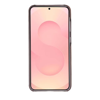 Barlow Leather Snap - On Case – Galaxy S25, Golden Brown - BlackBrook Case