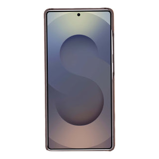 Barlow Leather Snap - On Case – Galaxy S25 Ultra, Golden Brown - BlackBrook Case