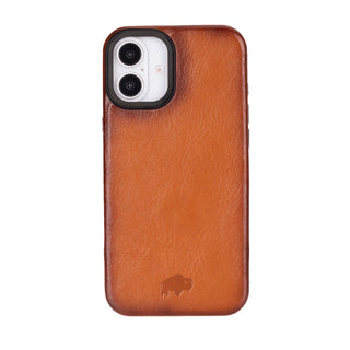 Barlow MagSafe iPhone 16 Case, Burnished Tan - BlackBrook Case