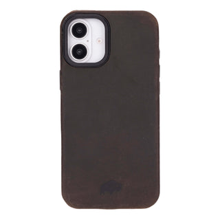 Barlow MagSafe iPhone 16 Case, Distressed Coffee - BlackBrook Case