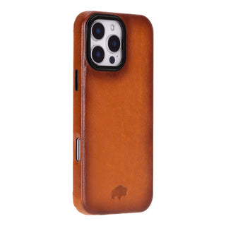 Barlow MagSafe iPhone 16 Pro Case, Burnished Tan - BlackBrook Case