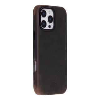 Barlow MagSafe iPhone 16 Pro Case, Distressed Coffee - BlackBrook Case