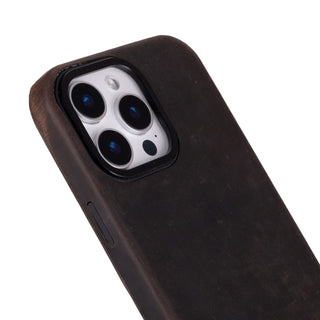 Barlow MagSafe iPhone 16 Pro Case, Distressed Coffee - BlackBrook Case