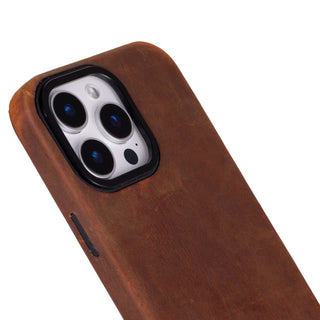 Barlow MagSafe iPhone 16 Pro Case, Golden Brown - BlackBrook Case