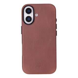 Barlow Leather MagSafe Case - iPhone 17, Brown
