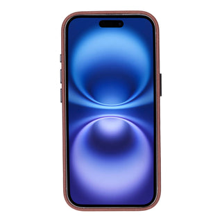 Barlow Leather MagSafe Case - iPhone 17, Brown