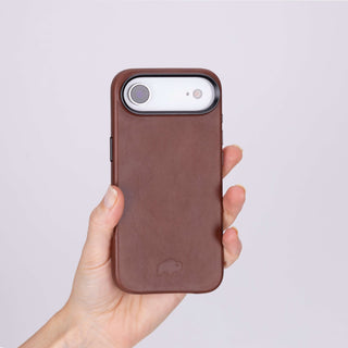 Barlow Leather MagSafe Case - iPhone Air, Brown