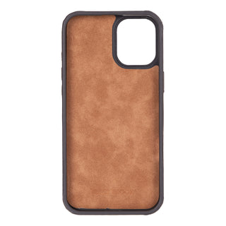 Barlow Leather MagSafe Case- iPhone 16 Plus, Distressed Coffee