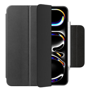 Bradstreet Leather Folio Case for iPad Pro 13" (2025 - M5), Black - BlackBrook Case