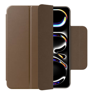 Bradstreet Leather Folio Case for iPad Pro 13" (2025 - M5), Brown - BlackBrook Case