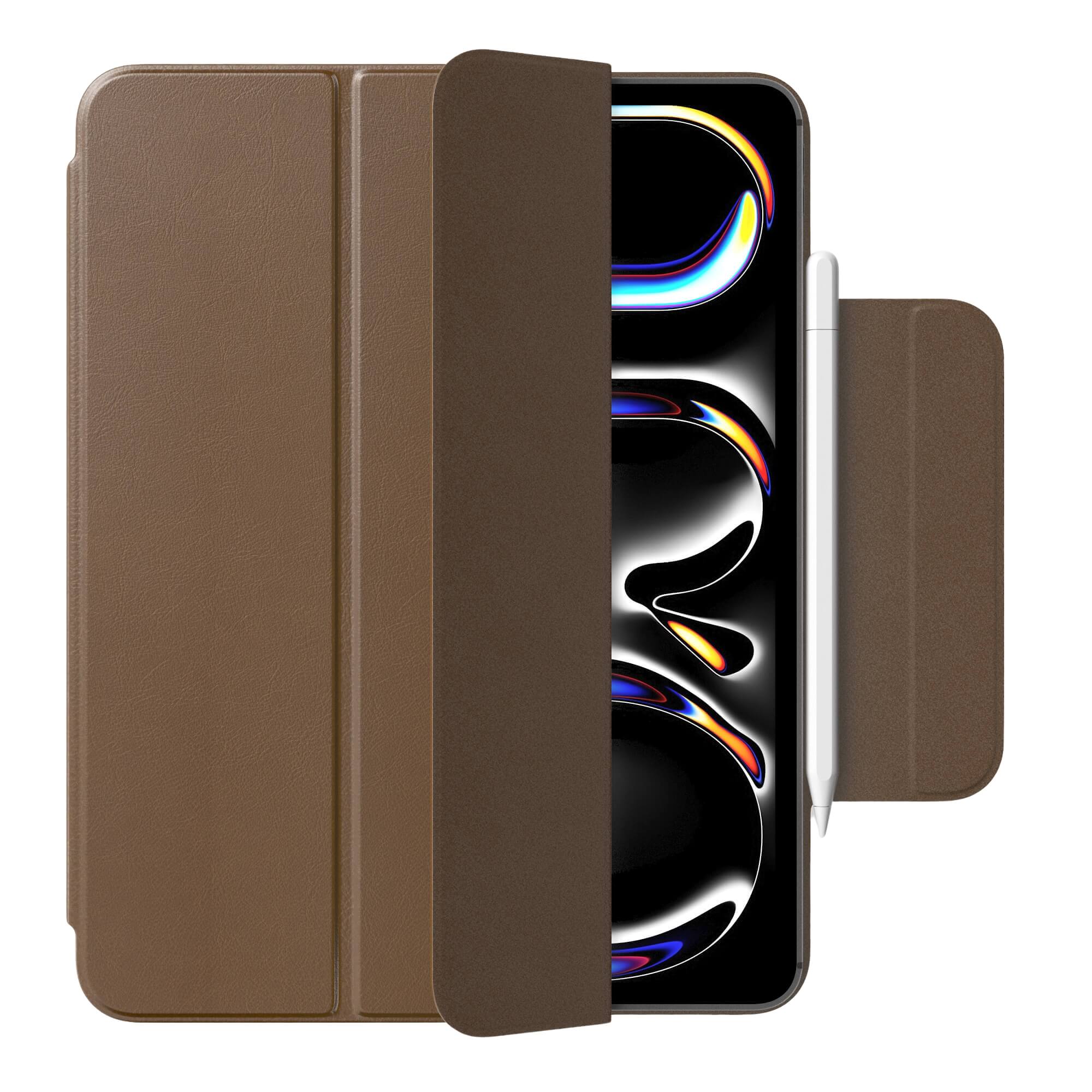 Custodia Portafoglio In Pelle PU Con Supporto Per Realme 13 Pro 5G - Marrone