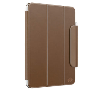 Bradstreet Leather Folio Case for iPad Pro 13" (2025 - M5), Brown - BlackBrook Case