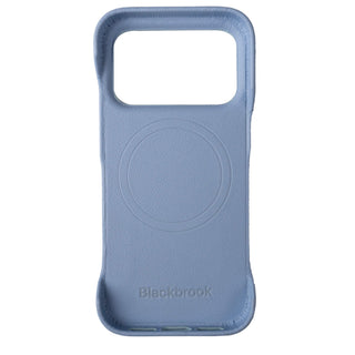 Burkley 2-in-1 Full-Grain Leather Detachable Wallet Case for iPhone 18 Pro Max, Blue - BlackBrook Case