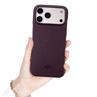 Burkley 2-in-1 Full-Grain Leather Detachable Wallet Case for iPhone 18 Pro Max, Burgundy - BlackBrook Case
