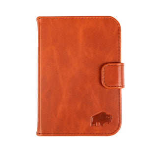 Burkley Detachable Wallet Case for iPhone Duo, Burnished Tan - BlackBrook Case