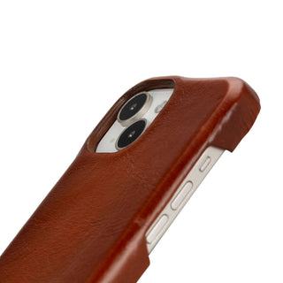 Burkley iPhone 14 Plus Wallet Case, Burnished Tan - BlackBrook Case