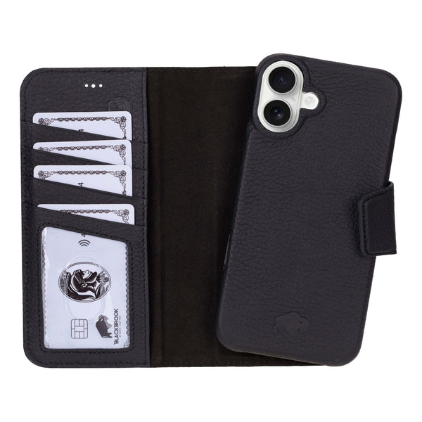 iPhone Leather Wallet with MagSafe - Black | Tracfone