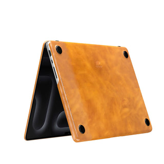 Butler Leather Hardshell Case for Apple MacBook Pro 14", Tan - BlackBrook Case
