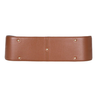 Carina Suede Leather Women's Shoulder Bag, Tan - BlackBrook Case