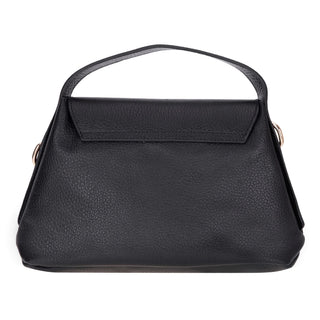 Carrera Arvelia Leather Women's Top Handle & Shoulder Bag, Black - BlackBrook Case