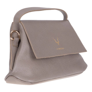 Carrera Arvelia Leather Women's Top Handle & Shoulder Bag, Mink - BlackBrook Case