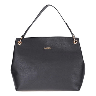 Carrera Calivra Leather Women's Shoulder Bag, Black - BlackBrook Case