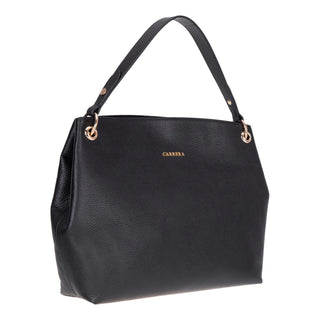 Carrera Calivra Leather Women's Shoulder Bag, Black - BlackBrook Case
