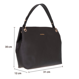 Carrera Calivra Leather Women's Shoulder Bag, Brown - BlackBrook Case