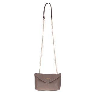 Carrera Lunera — Floater Leather Shoulder Bag, Beige - BlackBrook Case