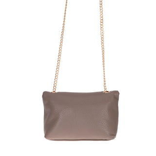 Carrera Lunera — Floater Leather Shoulder Bag, Beige - BlackBrook Case