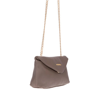 Carrera Lunera — Floater Leather Shoulder Bag, Beige - BlackBrook Case