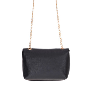 Carrera Lunera — Floater Leather Shoulder Bag, Black - BlackBrook Case