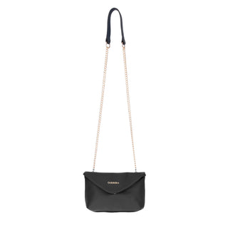 Carrera Lunera — Floater Leather Shoulder Bag, Black - BlackBrook Case